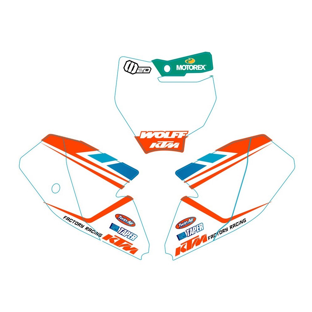 FONDS DE PLAQUE WOLFF BLANC 65 SX17