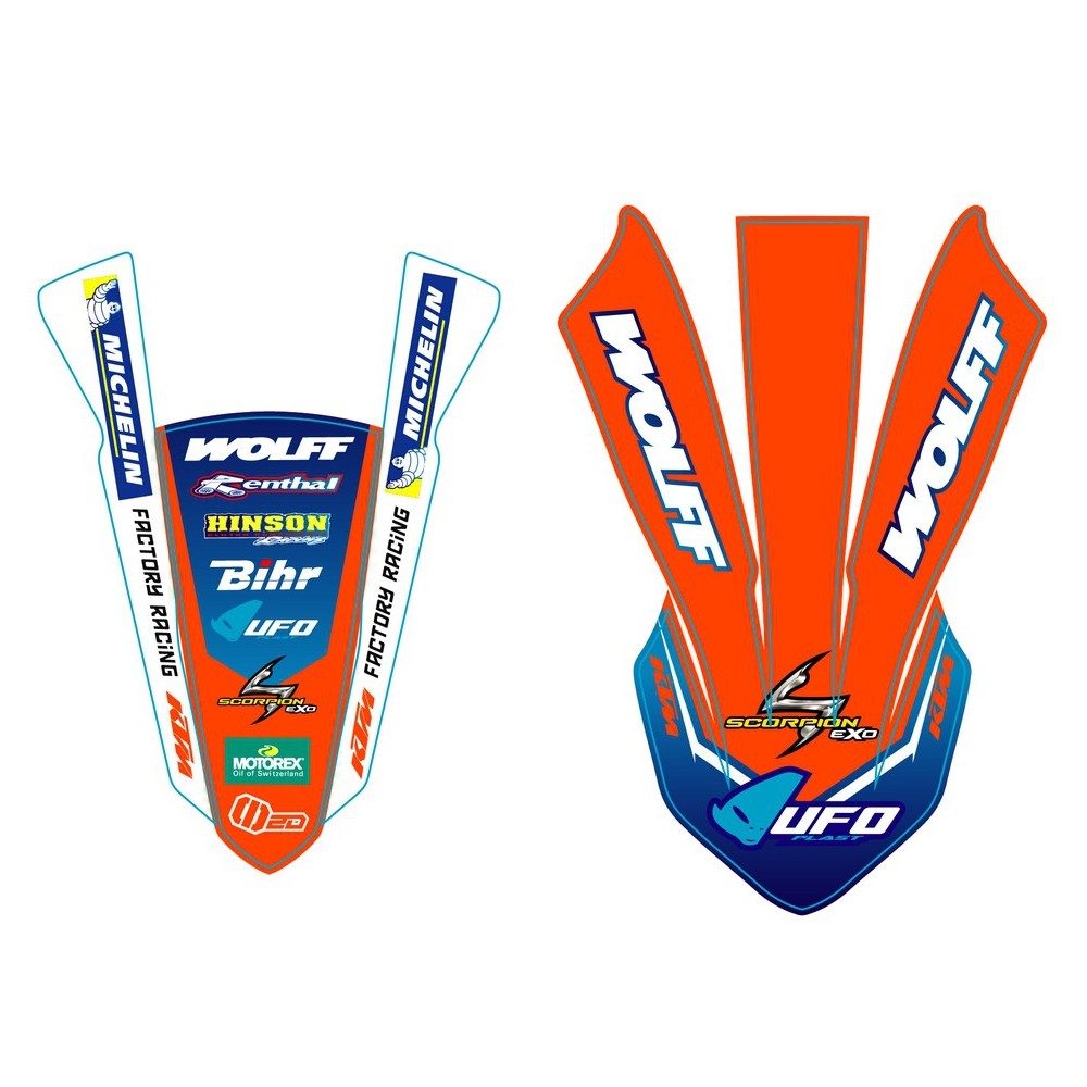 DECO GARDE BOUE WOLFF 50 SX17