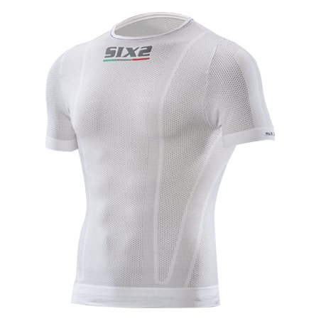 MAILLOT MANCHES COURTES SIXS CARBON BLANC