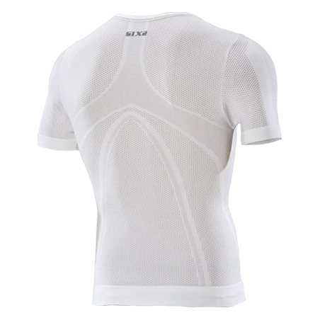 MAILLOT MANCHES COURTES SIXS CARBON BLANC