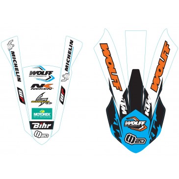 DECO GARDE BOUE WOLFF 50 SX 2016/2019