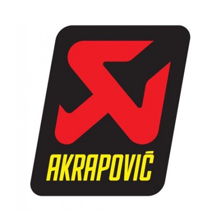  	AUTOCOLLANT AKRAPOVIC ON ROAD 