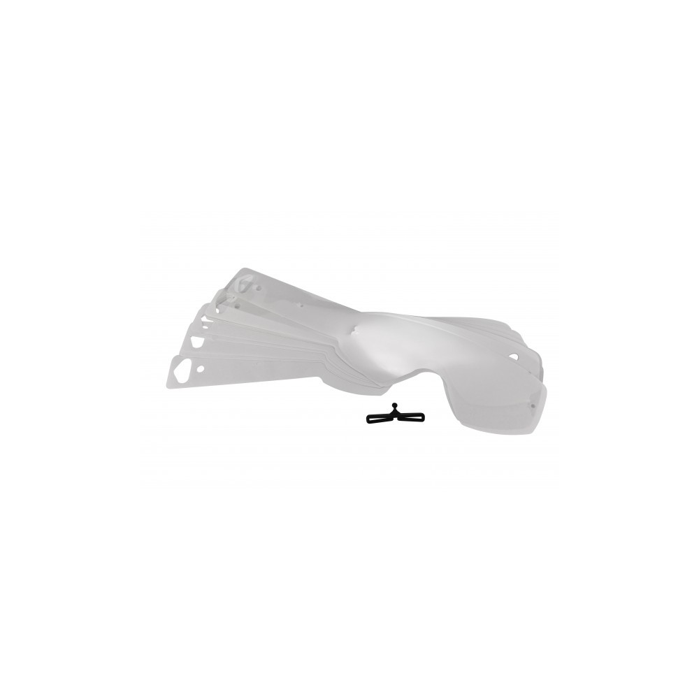 PACK 10 TEAR OFF POUR LUNETTES SCORPION PACK 10 TEAR OFF POUR LUNETTES SCORPION