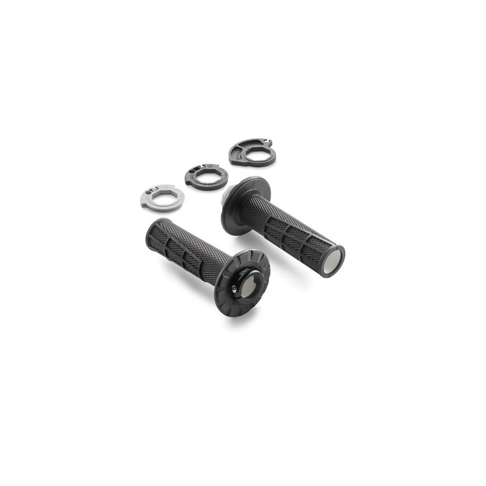 POIGNEES KTM LOCK-ON OUVERTE NOIR POIGNEES KTM LOCK-ON OUVERTE NOIR