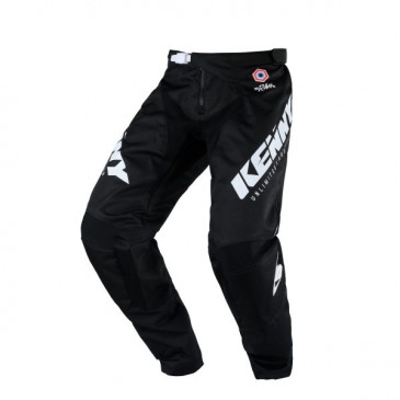 PANTALON KENNY TRACK RAW NOIR/BLANC 