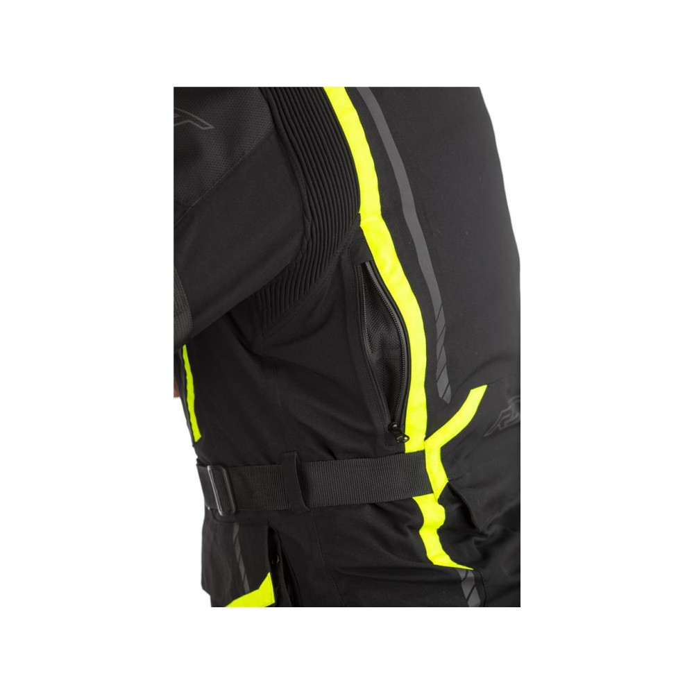 VESTE RST PATHFINDER CE TEXTILE NOIR/JAUNE