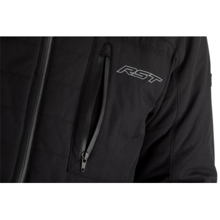 BLOUSON RST FRONTIER CE TEXTILE NOIR 