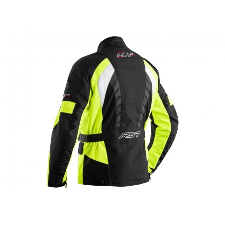 VESTE RST ALPHA 5 CE TEXTILE NOIR/JAUNE