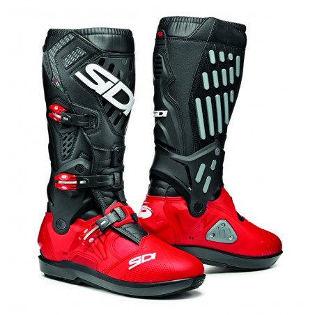 BOTTES SIDI ATOJO ROUGE/NOIR 