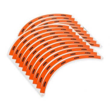 AUTOCOLLANTS DE JANTE KTM...