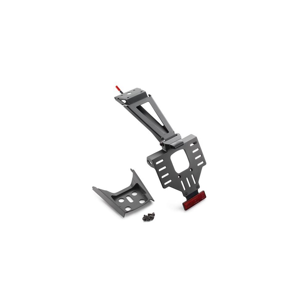 KIT SUPPORT COURT POUR PLAQUE D'IMMATRICULATION KIT SUPPORT COURT POUR PLAQUE D'IMMATRICULATION