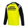 MAILLOT KENNY TRACK RAW JAUNE FLUO