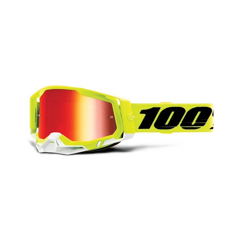 LUNETTES 100% MODELE RACECRAFT 2 YELLOW LUNETTES 100% MODELE RACECRAFT 2 YELLOW