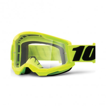 LUNETTES ENFANT 100% MODELE STRATA 2 YELLOW FLUO