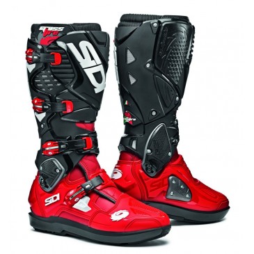 BOTTES SIDI CROSSFIRE 3 SRS ROUGE/ROUGE/NOIRE 