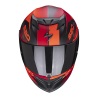 CASQUE SCORPION EXO-520 AIR COVER NOIR MAT/ROUGE CASQUE SCORPION EXO-520 AIR COVER NOIR MAT/ROUGE