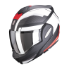CASQUE SCORPION EXO-TECH TRAP NOIR MAT/ROUGE/BLANC CASQUE SCORPION EXO-TECH TRAP NOIR MAT/ROUGE/BLANC