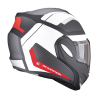 CASQUE SCORPION EXO-TECH TRAP NOIR MAT/ROUGE/BLANC CASQUE SCORPION EXO-TECH TRAP NOIR MAT/ROUGE/BLANC
