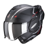 CASQUE SCORPION EXO-TECH SQUARE NOIR MAT/ROUGE CASQUE SCORPION EXO-TECH SQUARE NOIR MAT/ROUGE