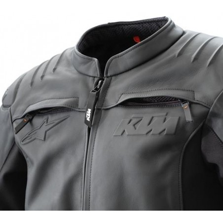 VESTE CUIR ROUTE KTM RESONANCE