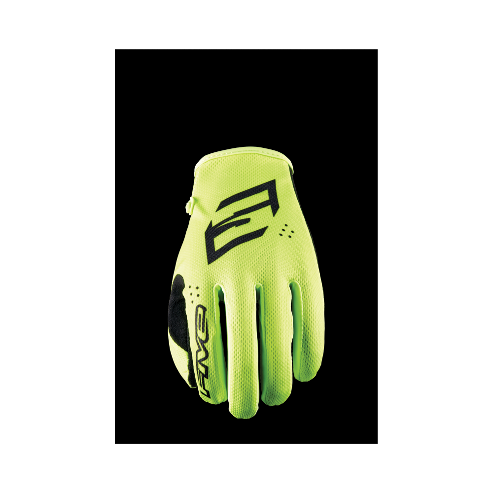 GANTS CROSS ENFANT FIVE MXF4 JAUNE FLUO GANTS CROSS ENFANT FIVE MXF4 JAUNE FLUO