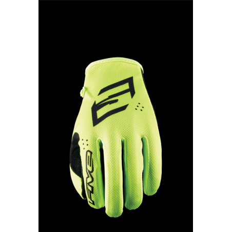 GANTS CROSS ENFANT FIVE MXF4  JAUNE FLUO