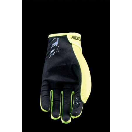 GANTS CROSS ENFANT FIVE MXF4  JAUNE FLUO