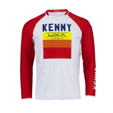 MAILLOT KENNY TITANIUM ROUGE/BLANC