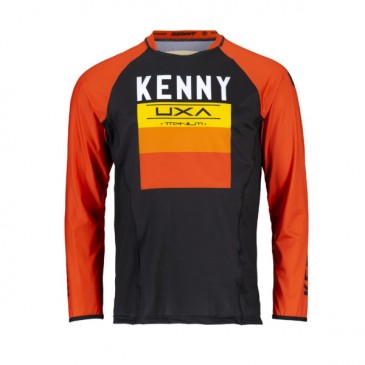 MAILLOT KENNY TITANIUM NOIR/ORANGE
