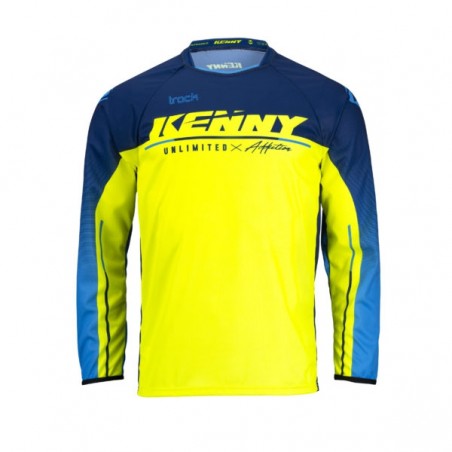 MAILLOT KENNY TRACK FOCUS BLEU