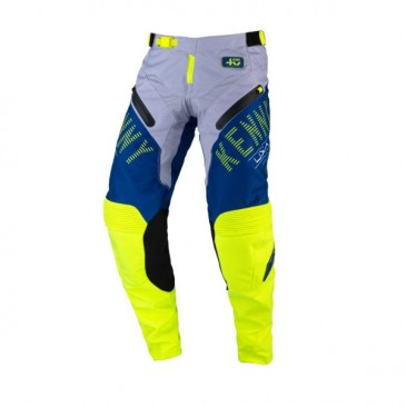 PANTALON KENNY TITANIUM BLEU/JAUNE FLUO