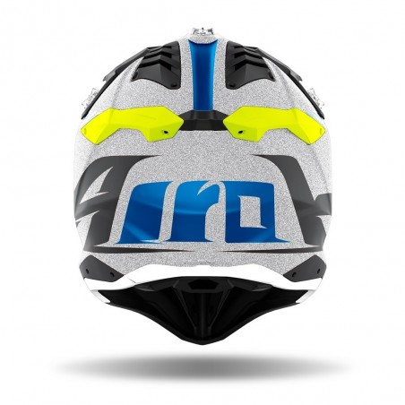 CASQUE AIROH AVIATOR 3 WAVE ARGENT CHROME