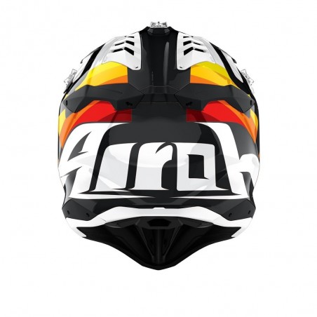 CASQUE AIROH AVIATOR 3 RAINBOW BLANC BRILLANT 