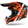 CASQUE AIROH AVIATOR 3 RAINBOW ORANGE MAT CASQUE AIROH AVIATOR 3 RAINBOW ORANGE MAT