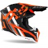 CASQUE AIROH AVIATOR 3 RAINBOW ORANGE MAT CASQUE AIROH AVIATOR 3 RAINBOW ORANGE MAT