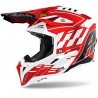 CASQUE AIROH AVIATOR 3 RAMPAGE ROUGE BRILLANT CASQUE AIROH AVIATOR 3 RAMPAGE ROUGE BRILLANT