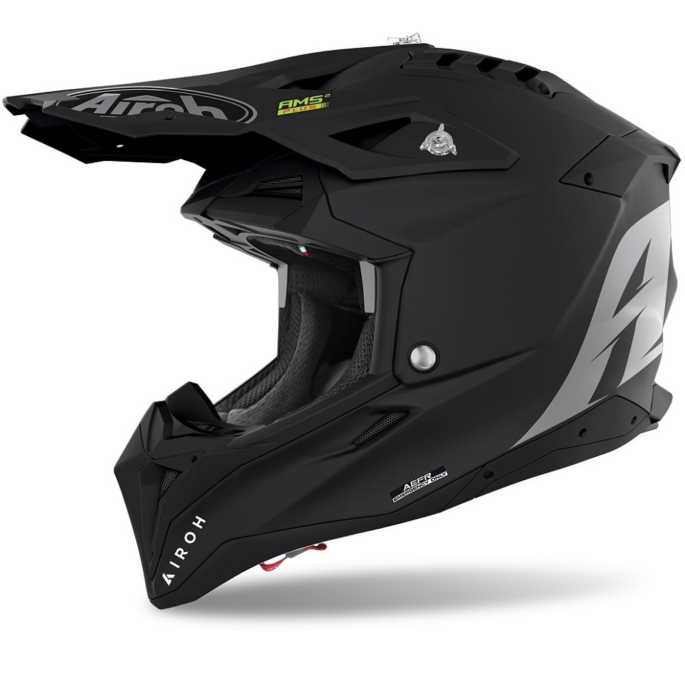 CASQUE AIROH AVIATOR 3 COLOR BLACK MAT CASQUE AIROH AVIATOR 3 COLOR BLACK MAT