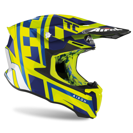 CASQUE AIROH TWIST 2.0 TC21 JAUNE BRILLANT