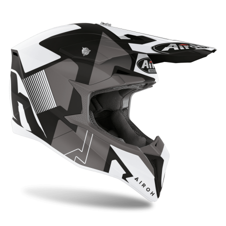 CASQUE AIROH WRAAP RAZE NOIR MAT
