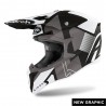 CASQUE AIROH WRAAP RAZE NOIR MAT CASQUE AIROH WRAAP RAZE NOIR MAT