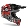 CASQUE AIROH WRAAP ALIEN ROUGE MAT CASQUE AIROH WRAAP ALIEN ROUGE MAT