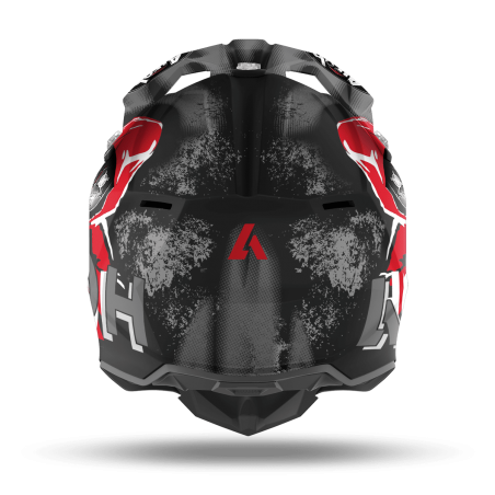 CASQUE AIROH WRAAP ALIEN ROUGE MAT