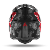 CASQUE AIROH WRAAP ALIEN ROUGE MAT CASQUE AIROH WRAAP ALIEN ROUGE MAT