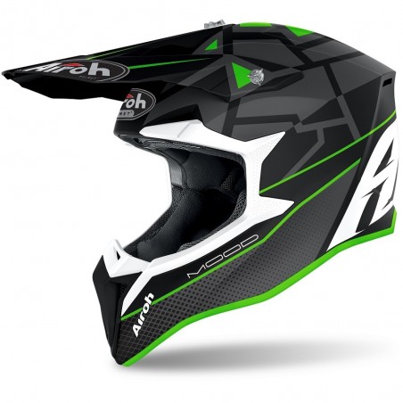 CASQUE AIROH WRAAP MOOD VERT MAT