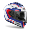 CASQUE AIROH ST.501 SQUARE BLEU/ROUGE