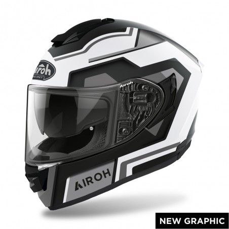 CASQUE AIROH ST.501 SQUARE NOIR MAT