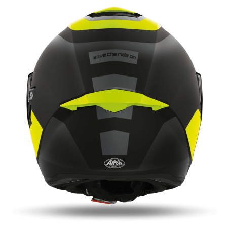 CASQUE AIROH ST.501 DOCK JAUNE MAT