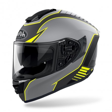 CASQUE AIROH ST.501 TYPE JAUNE MAT