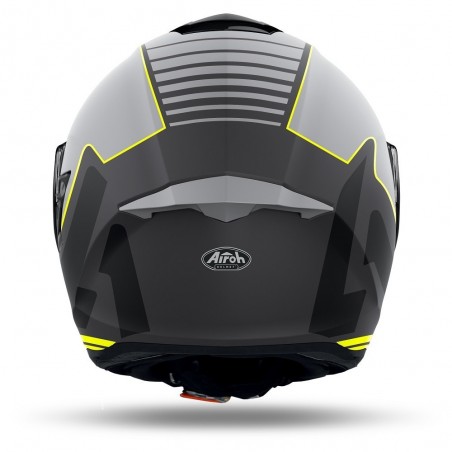 CASQUE AIROH ST.501 TYPE JAUNE MAT