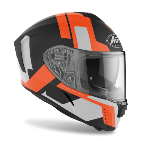 CASQUE AIROH SPARK SHOGUN ORANGE MAT
